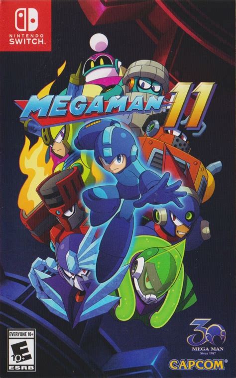 Mega Man 11 2018 Nintendo Switch Box Cover Art Mobygames