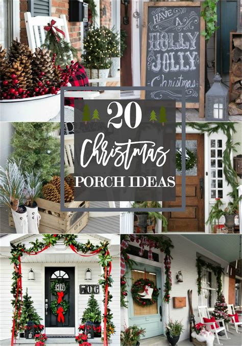 20 Beautiful Christmas Porch Ideas Home Stories A To Z