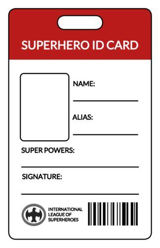 Superhero Crafts Superhero Party Superhero Template Character Sheet