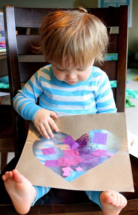 Easy Babytoddler Valentines Day Art