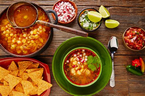 The Traditional Cuisine Of Mexico Food And Drinks