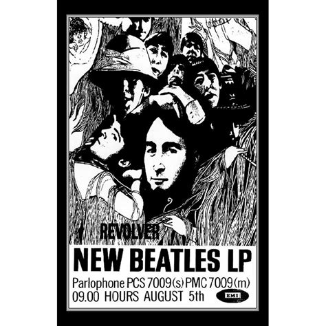 Beatles Revolver Laminated Poster Print 24 X 36