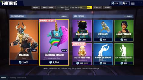 Check out all of the fortnite skins and other cosmetics available in the fortnite item shop today. Fortnite Item Shop - Featured and Daily Items Today ...