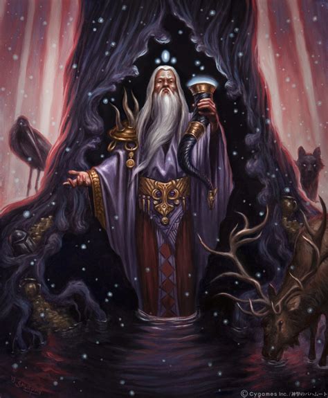 Deity Of The Day For January 21st Is Mimir Norse God Of Wisdom Norse