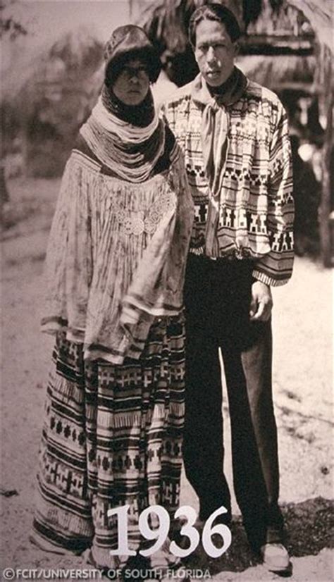 Native American Man And Woman
