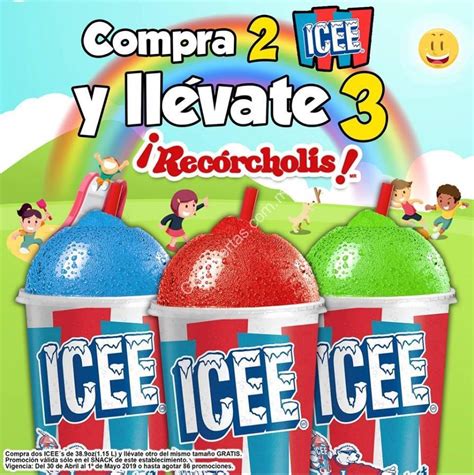 Promoción Icee Día Del Niño 3x2 En Icee En Recórcholis