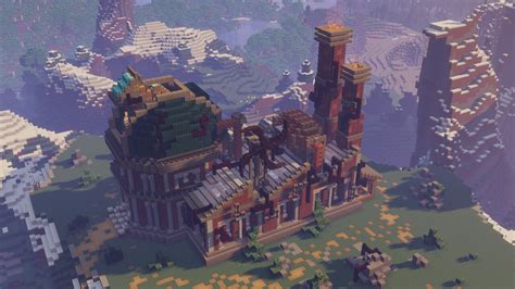 Minecraft Steampunk Base How To Build A Steampunk Observatory