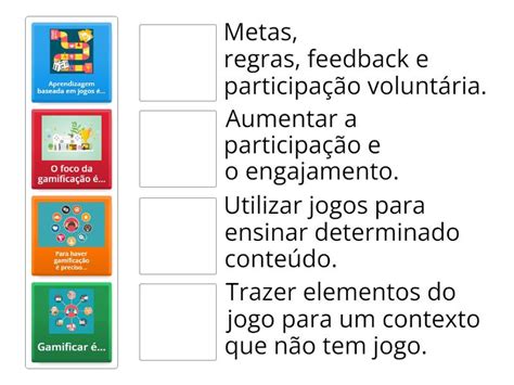 Gamificação x Aprendizagem Baseada em Jogos Associação