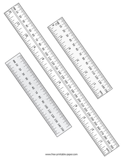 Printable Ruler Mm Printable Templates