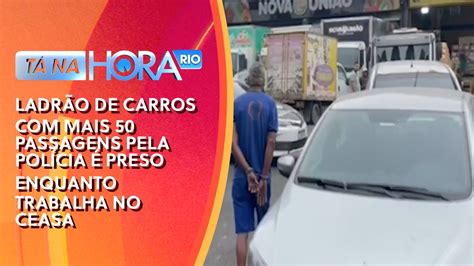 Ladr O De Carros Mais Passagens Pela Pol Cia Preso Enquanto