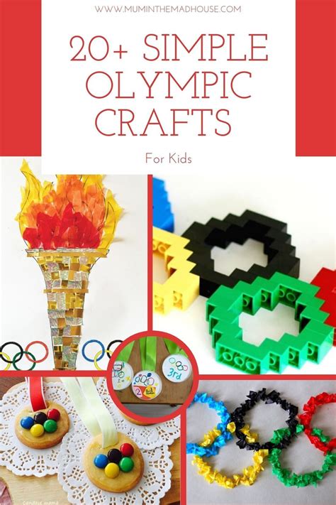 Simple Olympic Crafts For Kids Mum In The Madhouse Olympic Crafts