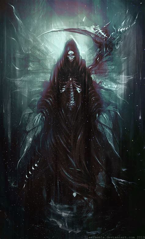 Morth By D1sarmon1a On Deviantart Grim Reaper Art Dark Fantasy Art