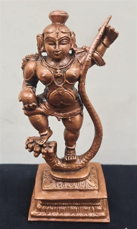 Brass Standing Kalinga Narthana Krishna Statue Temple At Rs 3600piece