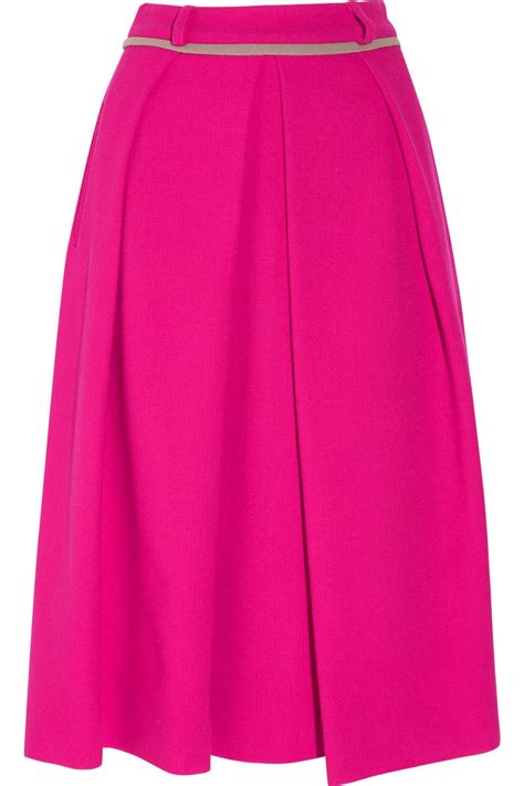 Pin By Tiffany Swinnie On Fashion Wens Skirts Wool Crepe Skirt