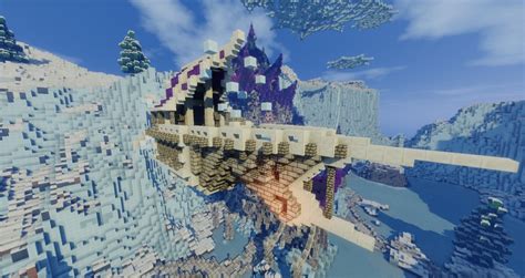 Violetfrost Palace Of Mages Minecraft Map
