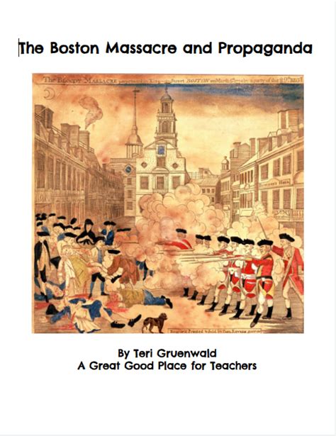 Comparing Depictions Of The Boston Massacre Docsteach Clip Art Library