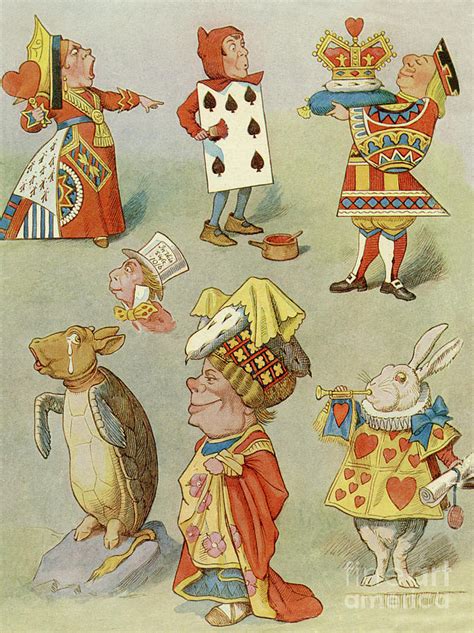 Alice In Wonderland Printable Characters