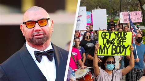 Dave Bautista Urges Every Man To Speak Up On Womens Rights After Roe