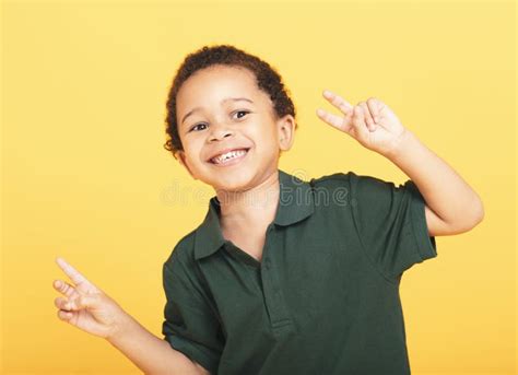 Happy African American Little Boy Stock Image Image Of Lifestyle