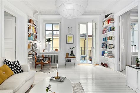 White walls lend themselves well to the general minimalist look that is so popular in scandinavian design, and they make for a great canvas on which to add a wall collage, some open wall shelving, or to make a. Perfect scandinavian interior design