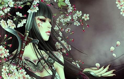 Anime Fantasy Inspiration Geisha Art Art Girl