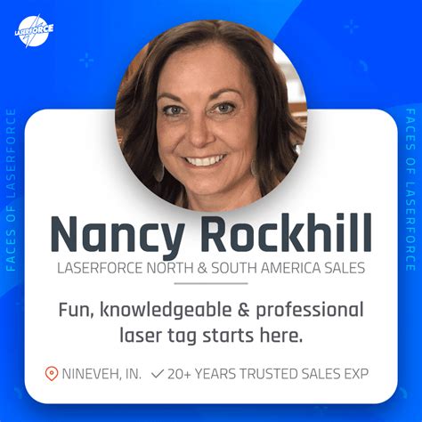Meet Nancy Rockhill North And South America Sales Manager