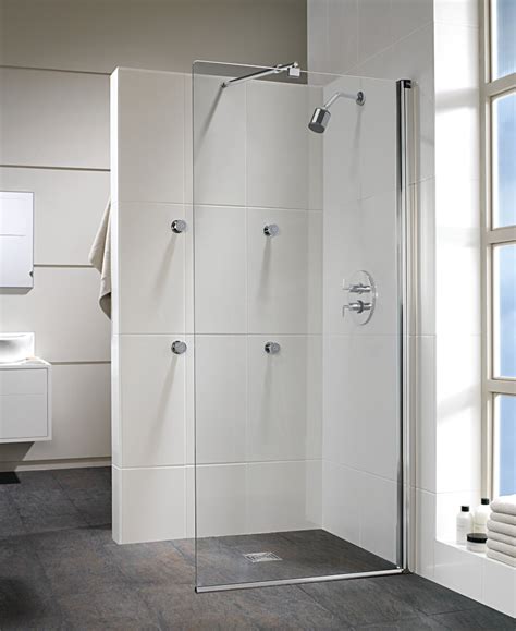 Twyford Hydr8 Walk In Flat Glass Shower Panel 900mm H85950cp