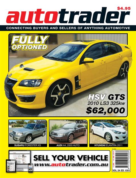 Autotrader Magazine Autotrader 1081 Back Issue