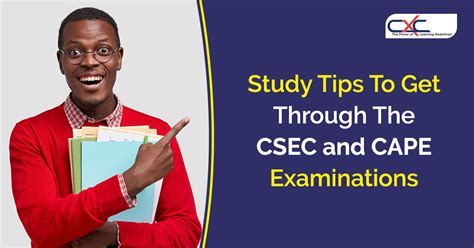 Study Tips To Get Through The Csec And Cape Examinations