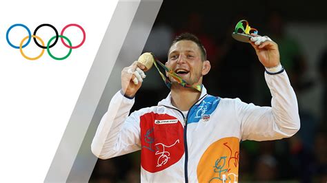Azerbaijani judoka rustam orujov will bear the country's flag at the tokyo summer olympics on july 23. Krpalek wins gold in Men's Judo -100kg - YouTube