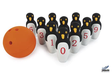 Penguin Bowling Ball Set Great For K Math And Motor Skills Indoor Or