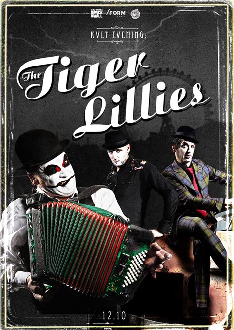 The Tiger Lillies Vor Concerta în 12 Octombrie în Form Space Cluj