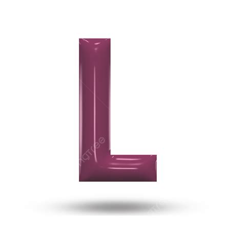 Capital Letters Clipart Transparent Png Hd 3d Capital Letter L