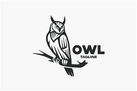 Owl Logo Creative Logo Templates Creative Market