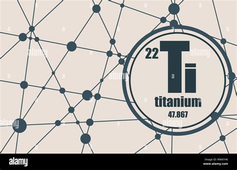 Titanium Atom Hi Res Stock Photography And Images Alamy
