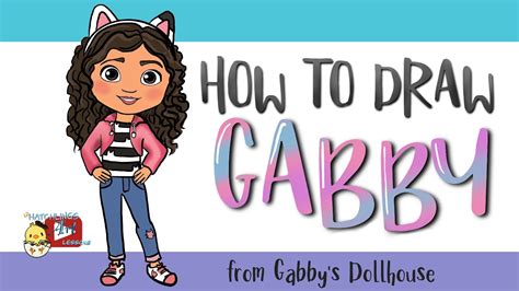 How To Draw Gabby From Gabbys Dollhouse Little Hatchlings Art