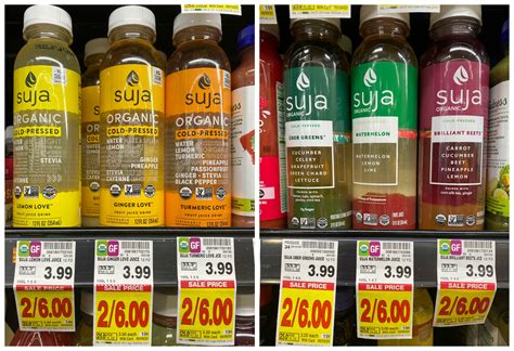 Suja Organic Cold Pressed Juice Drinks Are Only 150 Each At Kroger