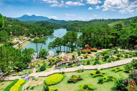 Valley Of Love Da Lat Vietnam Travel Guide Clear Blue Sky Beautiful