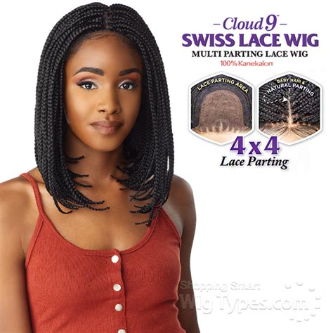 Sensationnel Cloud 9 Synthetic Hair 4x4 Lace Parting Swiss Lace Wig