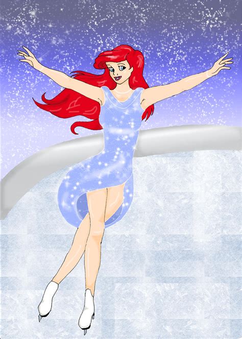Ariel On The Ice By Sheerisan On Deviantart