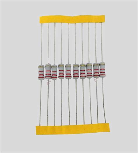 Buy 1 Watt 1k Ohm To 27k Ohm Resistors Pack Of 50 At Lowest Price In