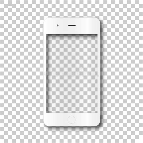Phone Body Without Screen Stock Vector Illustration Of