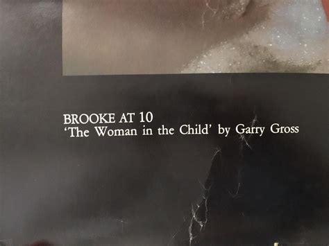 Brooke Shields By Gary Gross Poster 1970s 1786622393