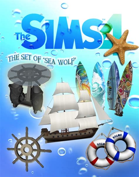 The Marine Set Of Sea Wolf By Stanislav At Mod The Sims Sims 4 Updates