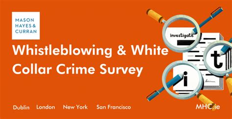 Whistleblowing And White Collar Crime Survey Mason Hayes Curran