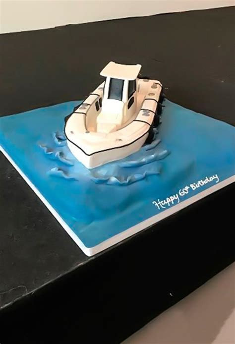 Speed Boat Cake Occasion Cakes Abigail Bloom London