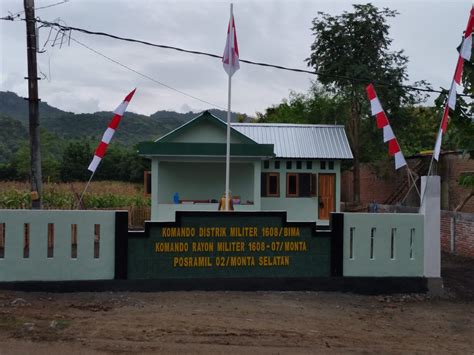 Program Fisik TMMD 110 Di Wilayah Teritorial Kodim Bima Rampung Kabar