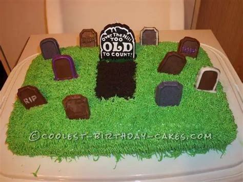 Graveyard Birthday Cake Thesmartcookiecook