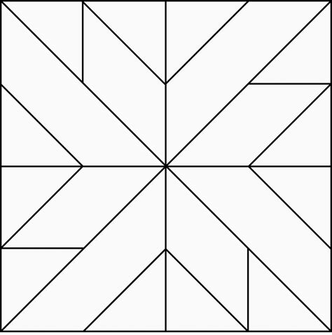 Geometric Block Pattern 12 Clipart Etc Barn Quilt Patterns Barn