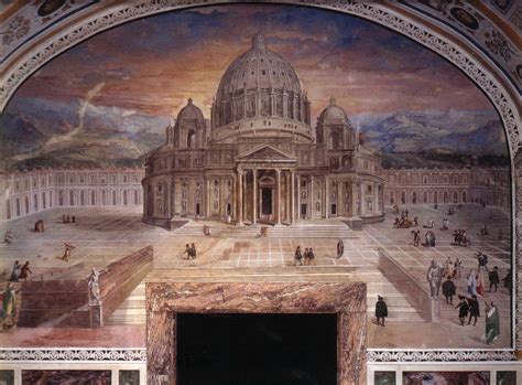 Peter's basilica (reconstructed building plans). The Architecture of St Peter's Basilica